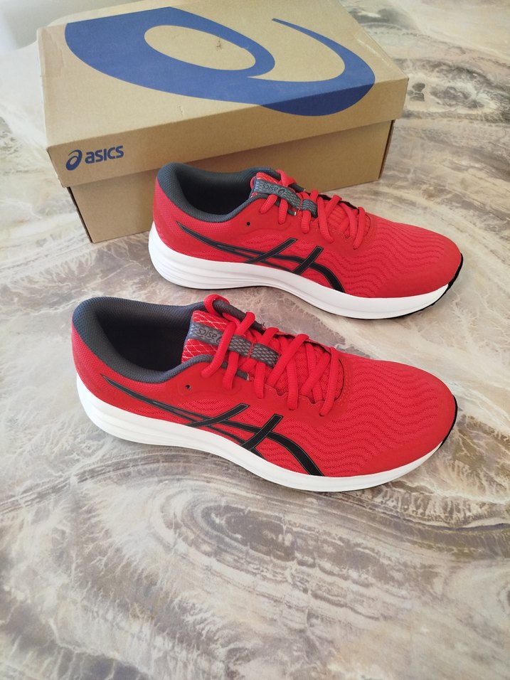 Asics Kırmızı Spor Ayakkabı - Görsel 5