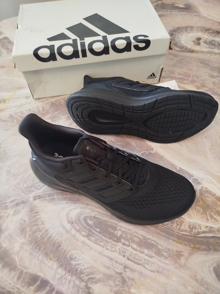 Adidas Siyah Erkek Koşu ve Antrenman Ayakkabısı - Görsel 2