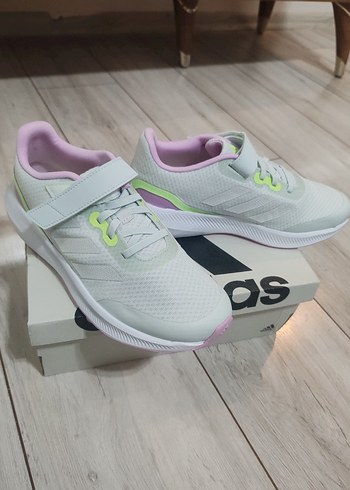 Kız Çocuk Beyaz Pastel Spor Ayakkabı 38 numara - Görsel 3