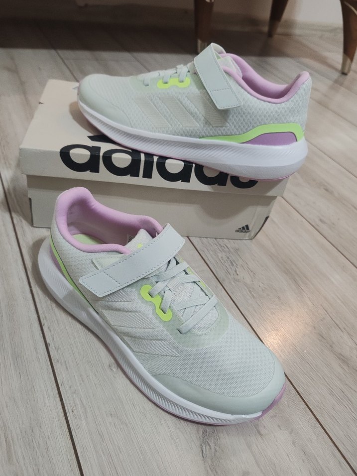 Kız Çocuk Beyaz Pastel Spor Ayakkabı 38 numara - Görsel 2