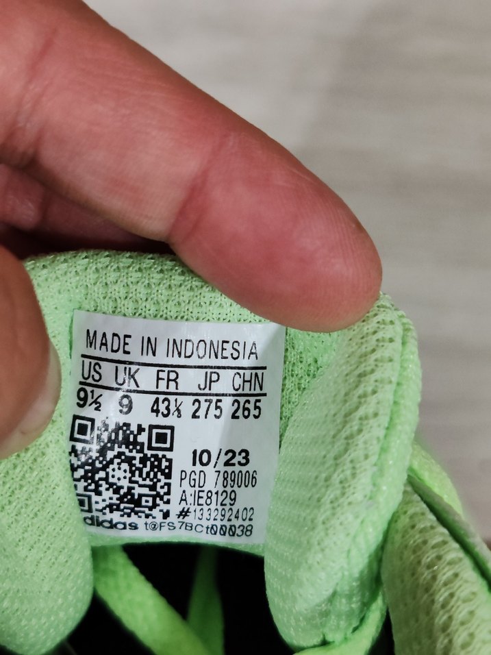 Yeşil Bağcıklı Erkek Koşu Ayakkabısı 43.5 numara - Görsel 2