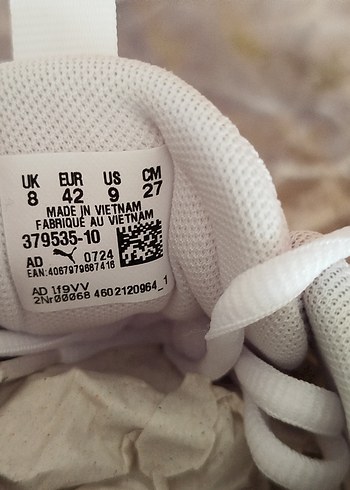 Beyaz Puma Spor Ayakkabı - Görsel 5