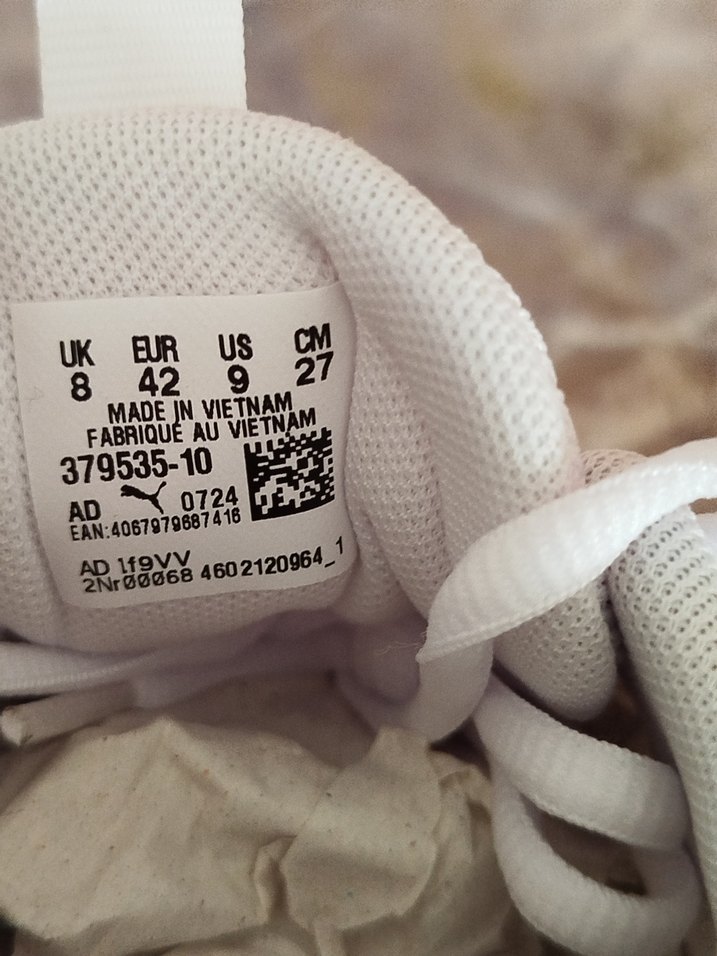 Beyaz Puma Spor Ayakkabı - Görsel 5