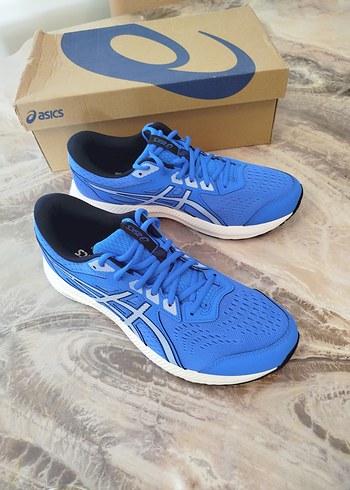 Erkek Mavi Asics Koşu Ayakkabısı - Görsel 4