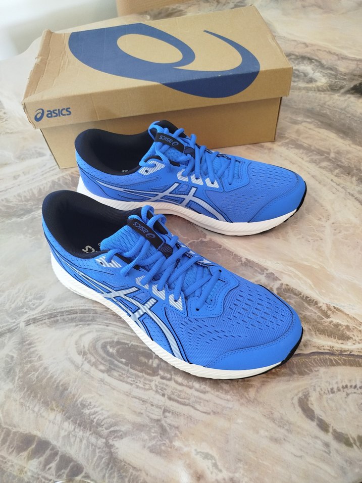 Erkek Mavi Asics Koşu Ayakkabısı - Görsel 4