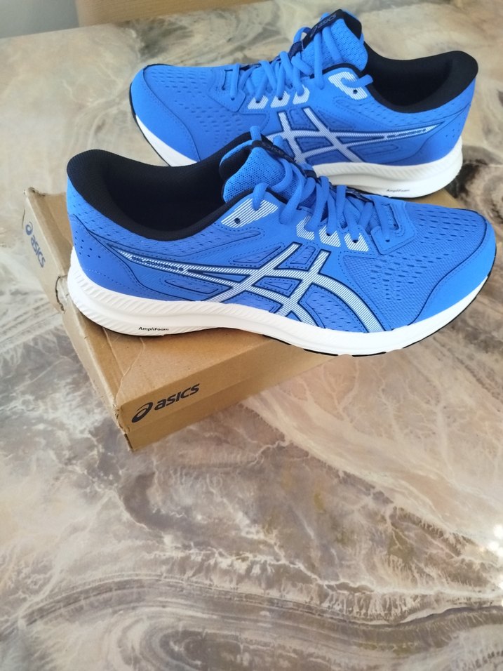 Erkek Mavi Asics Koşu Ayakkabısı - Görsel 2