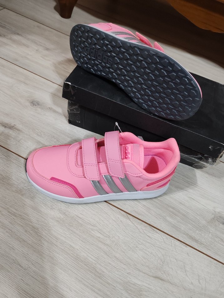 Kız Çocuk Pembe Cırtlı Spor Ayakkabı 34 numara - Görsel 5