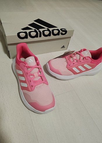 Kız Çocuk Pembe Adidas Bağcıklı Spor Ayakkabı 38 numara - Görsel 7