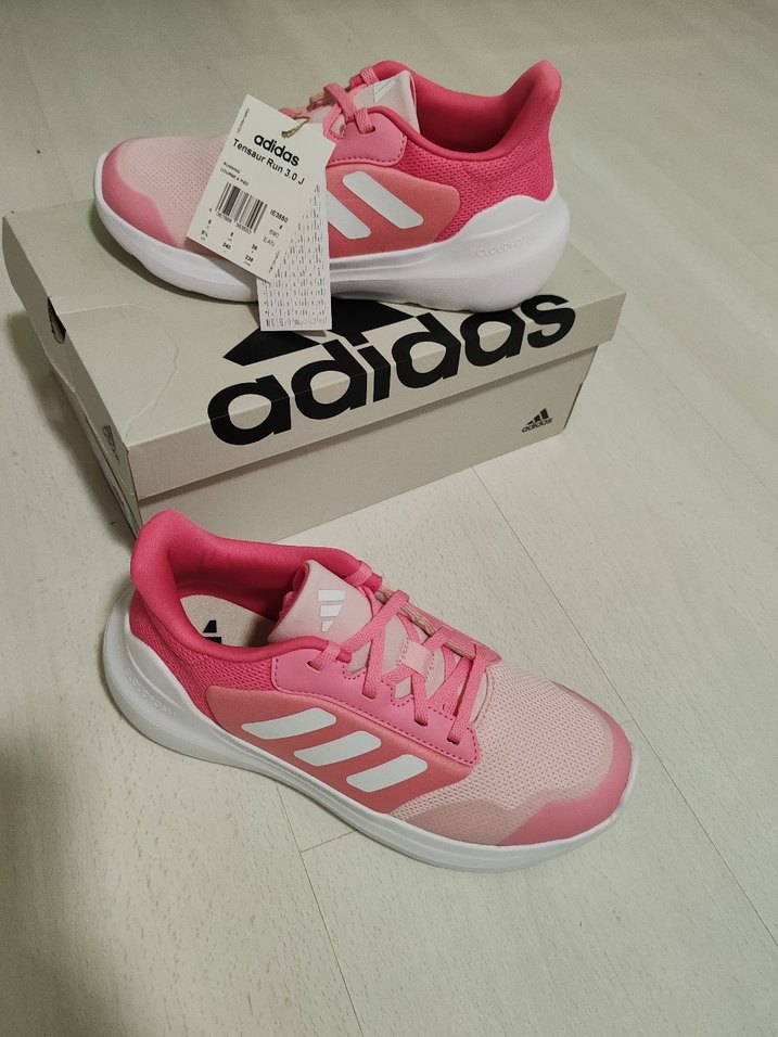Kız Çocuk Pembe Adidas Bağcıklı Spor Ayakkabı 38 numara - Görsel 3