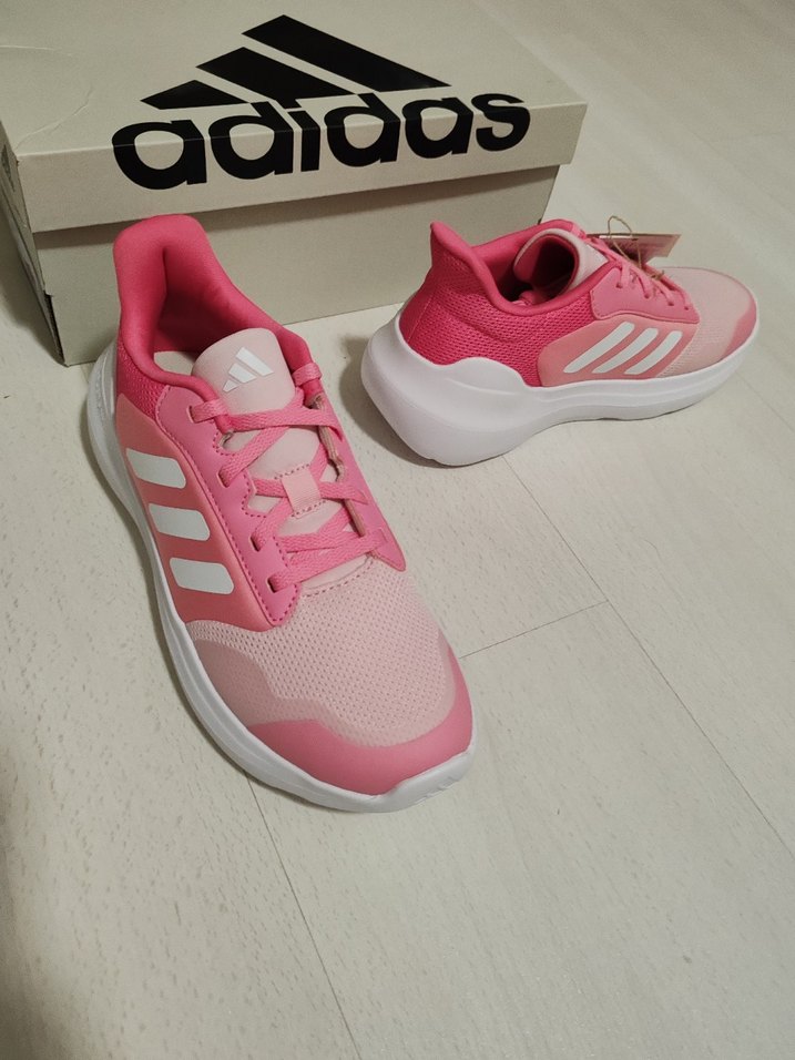 Kız Çocuk Pembe Adidas Bağcıklı Spor Ayakkabı 38 numara - Görsel 4