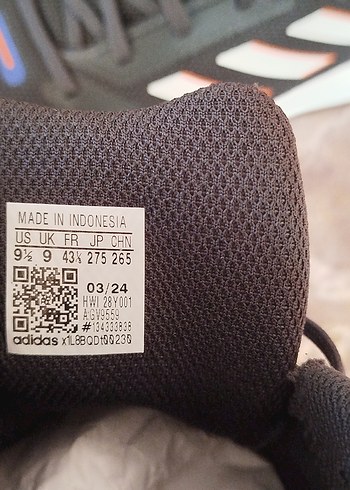 Adidas Siyah Erkek Spor Ayakkabı - Görsel 7