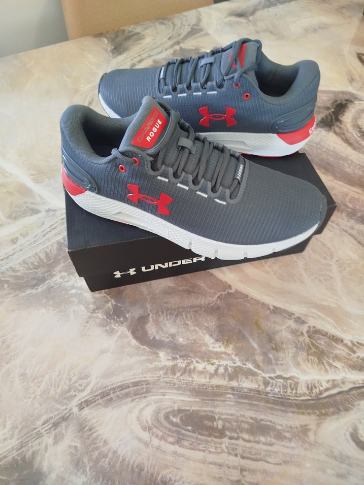 Under Armour Gri Erkek Spor Ayakkabı - Görsel 4