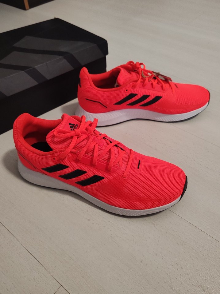 Erkek Kırmızı Adidas Spor Ayakkabı 46 numara - Görsel 4