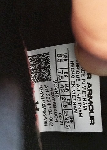 Siyah Sarı Under Armour Erkek Koşu Ayakkabısı - Görsel 6