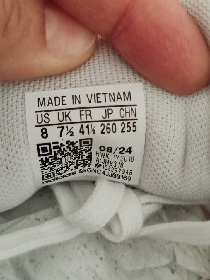 Kırmızı Şeritli Beyaz Erkek Spor Ayakkabı 41.5 numara - Görsel 3