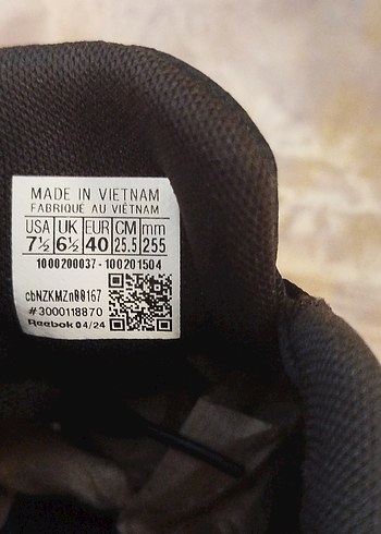 Reebok Erkek Mavi Siyah Spor Ayakkabı - Görsel 7