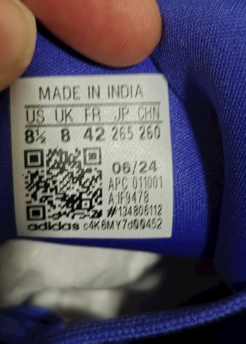 Renkli Erkek Spor Koşu Ayakkabısı - Görsel 7