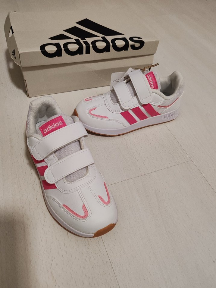 Kız Çocuk Pembe Adidas Spor Ayakkabı 31.5 numara - Görsel 5