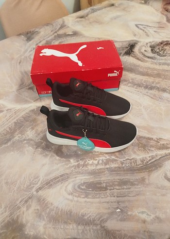 Puma Siyah Kırmızı Erkek Spor Ayakkabı - Görsel 3
