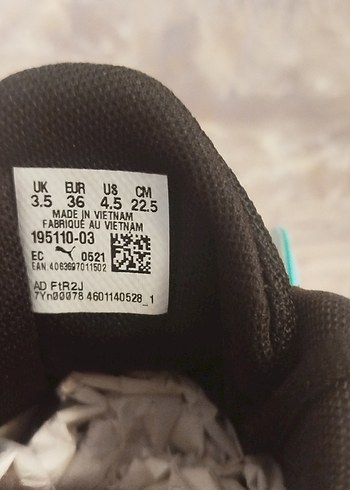 Puma Siyah Kırmızı Erkek Spor Ayakkabı - Görsel 6