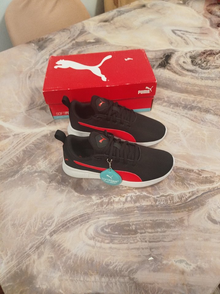 Puma Siyah Kırmızı Erkek Spor Ayakkabı - Görsel 3