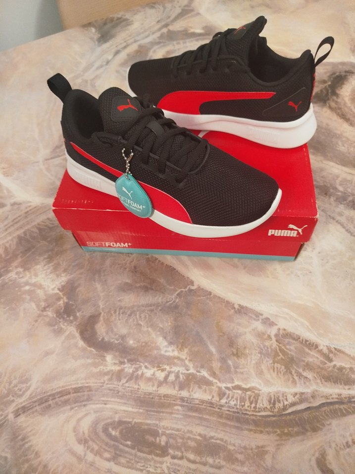 Puma Siyah Kırmızı Erkek Spor Ayakkabı - Görsel 2