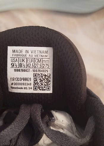 Reebok Gri Erkek Spor Ayakkabı - Görsel 8