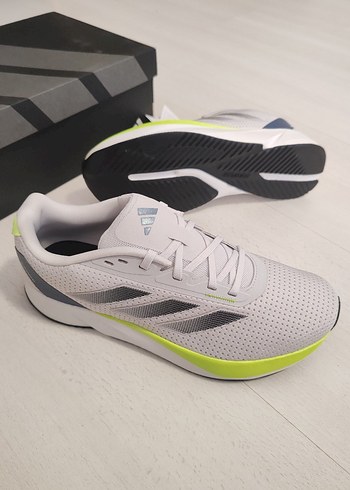 Beyaz Gri Baskılı Bağcıklı Erkek Spor Ayakkabı 41.5 numara - Görsel 6