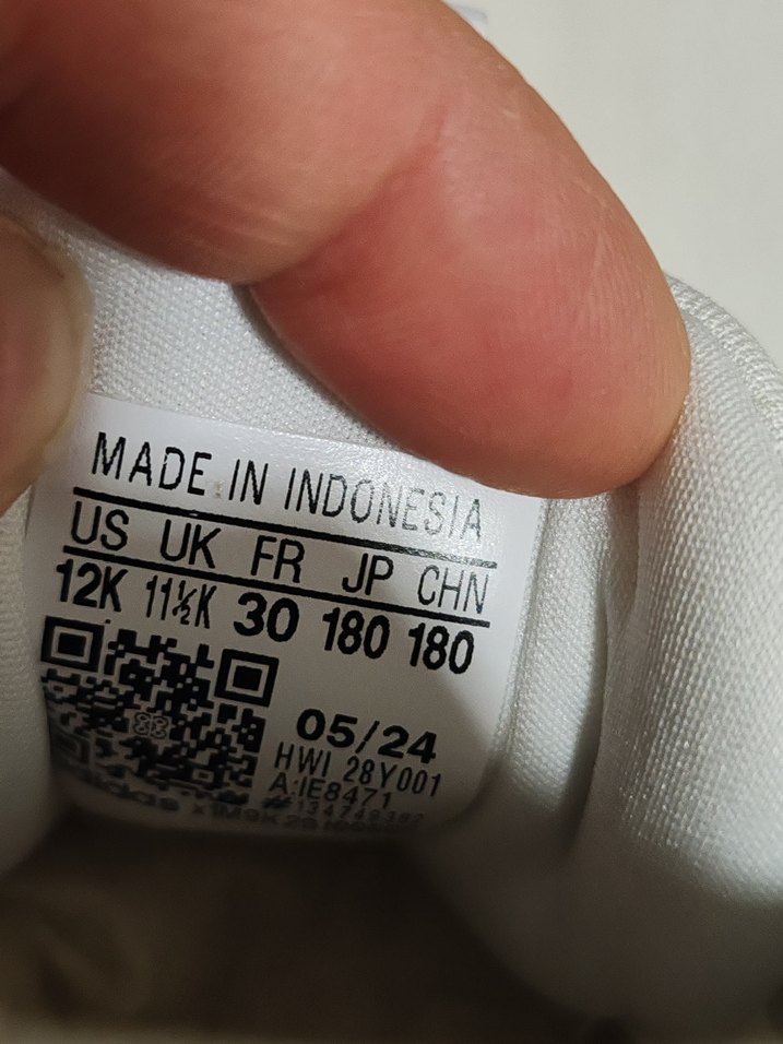 Kız Çocuk Beyaz Adidas Spor Ayakkabı - Görsel 2