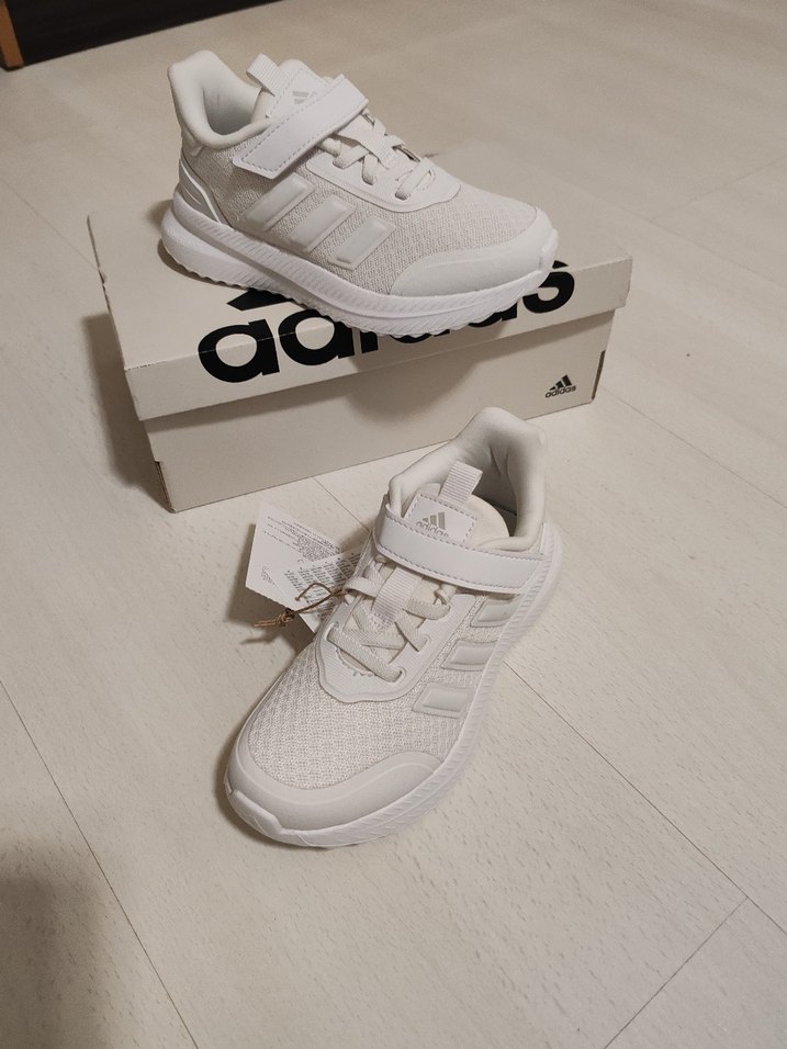 Kız Çocuk Beyaz Adidas Spor Ayakkabı - Görsel 3