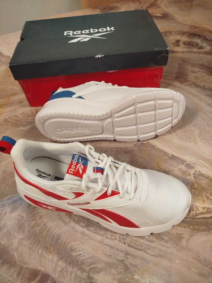 Reebok Beyaz Kırmızı Spor Ayakkabı - Görsel 3