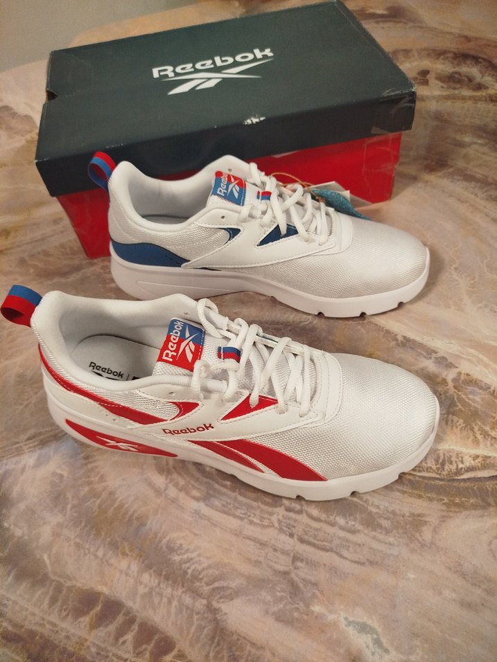 Reebok Beyaz Kırmızı Spor Ayakkabı - Görsel 2