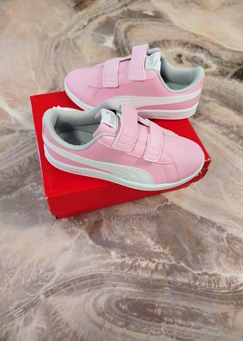 Kız Çocuk Pembe Cırtcırtlı Spor Ayakkabı - Görsel 6