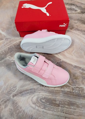 Kız Çocuk Pembe Cırtcırtlı Spor Ayakkabı - Görsel 3