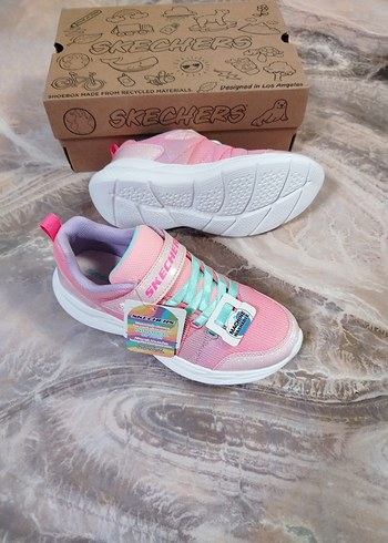 skechers kız çocuk spor ayakkabı - Görsel 4