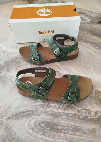 Timberland Yeşil Tokalı sandalet - Görsel 6