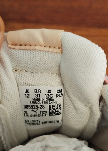 Kız Çocuk puma spor ayakkabı - Görsel 6