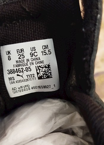 puma kız çocuk spor ayakkabı - Görsel 7