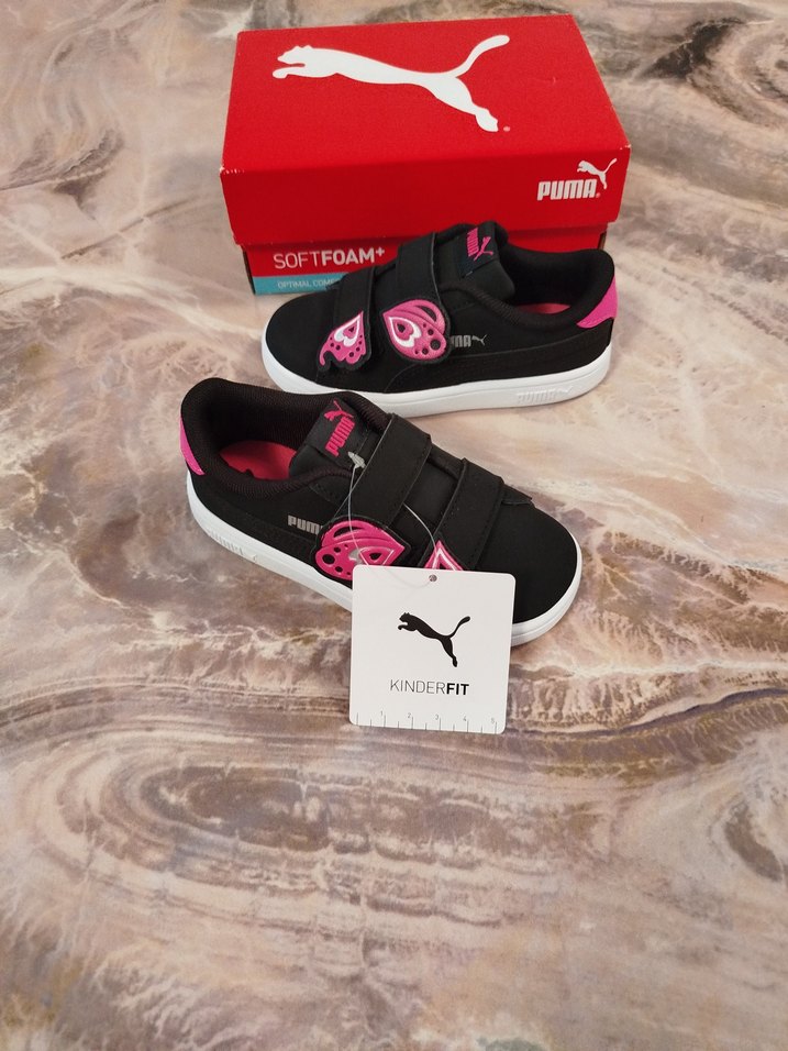 puma kız çocuk spor ayakkabı - Görsel 4