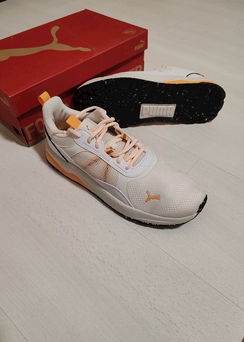 Beyaz Puma Platform Spor Ayakkabı - Görsel 4