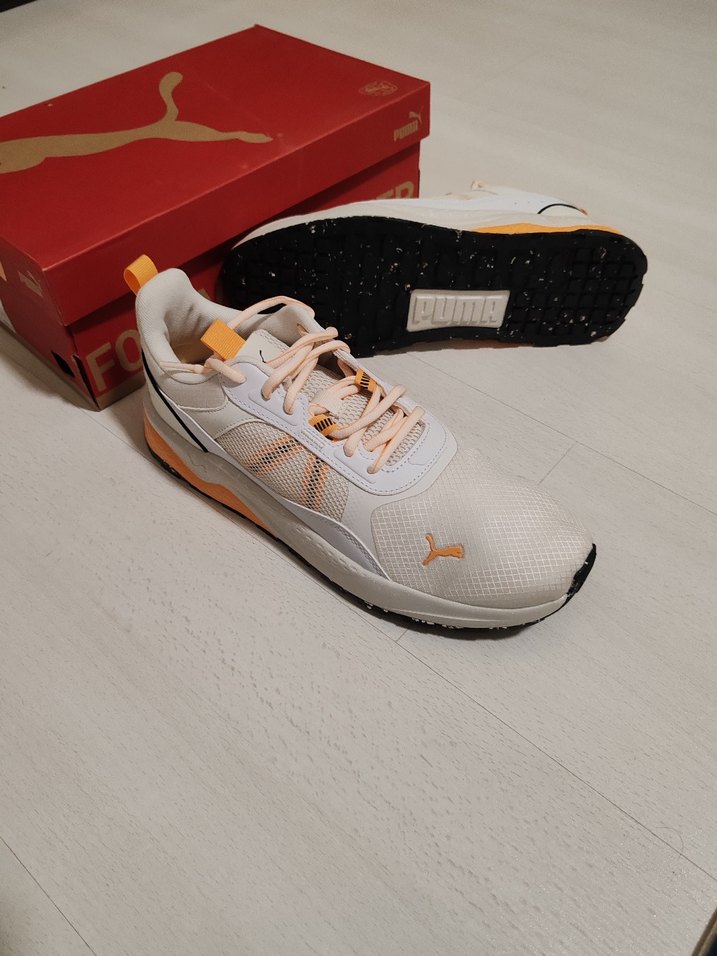 Beyaz Puma Platform Spor Ayakkabı - Görsel 4