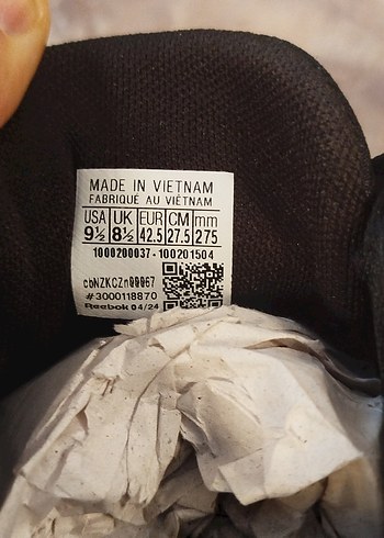 Mavi Siyah Reebok Erkek Spor Ayakkabı - Görsel 7