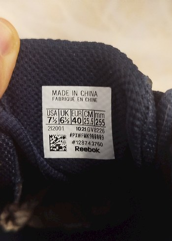 Reebok Lacivert Spor Ayakkabı - Görsel 6