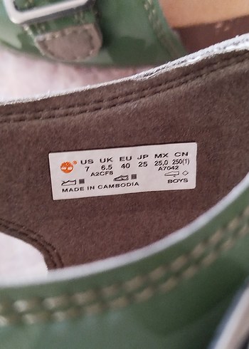 Timberland Erkek Çocuk Yeşil Sandalet - Görsel 7