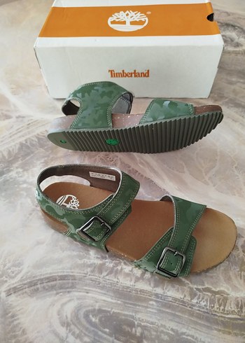 Timberland Erkek Çocuk Yeşil Sandalet - Görsel 5
