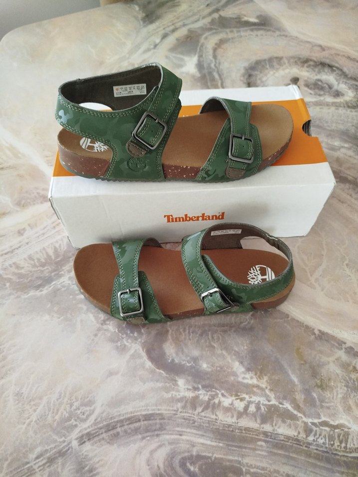 Timberland Erkek Çocuk Yeşil Sandalet - Görsel 3