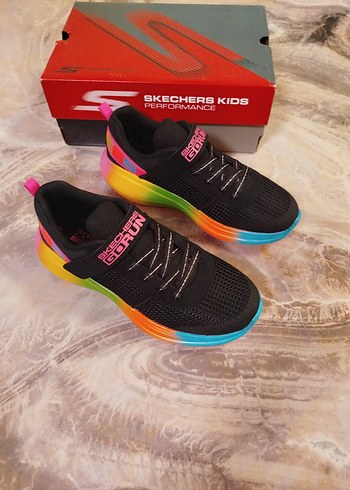 skechers kız çocuk Spor ayakkabı - Görsel 4