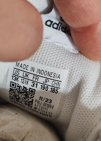 Adidas Spor Ayakkabı Velcro - Görsel 5