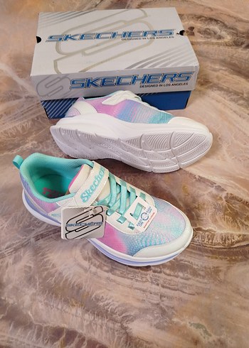 skechers Kız Çocuk Çok Renkli Spor Ayakkabı - Görsel 6