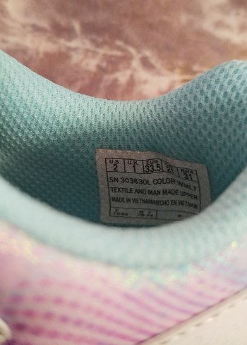 skechers Kız Çocuk Çok Renkli Spor Ayakkabı - Görsel 7